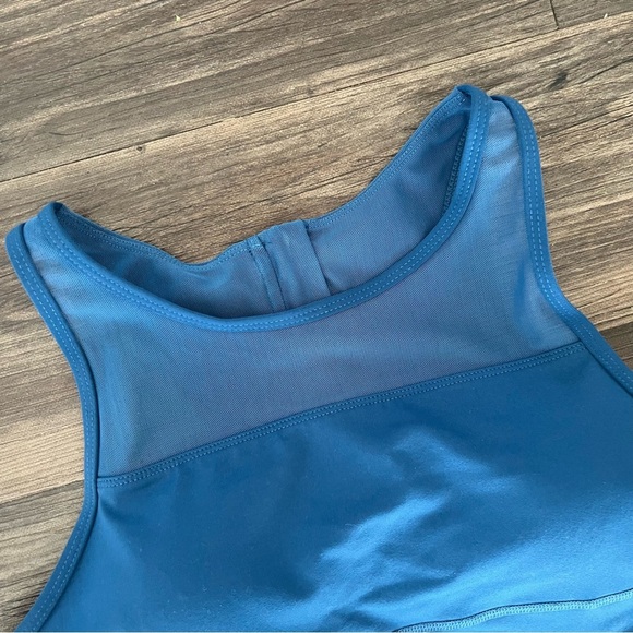 ZYIA Sports Bra Women's XL One More Rep Zip Back Racerback - Picture 4 of 6